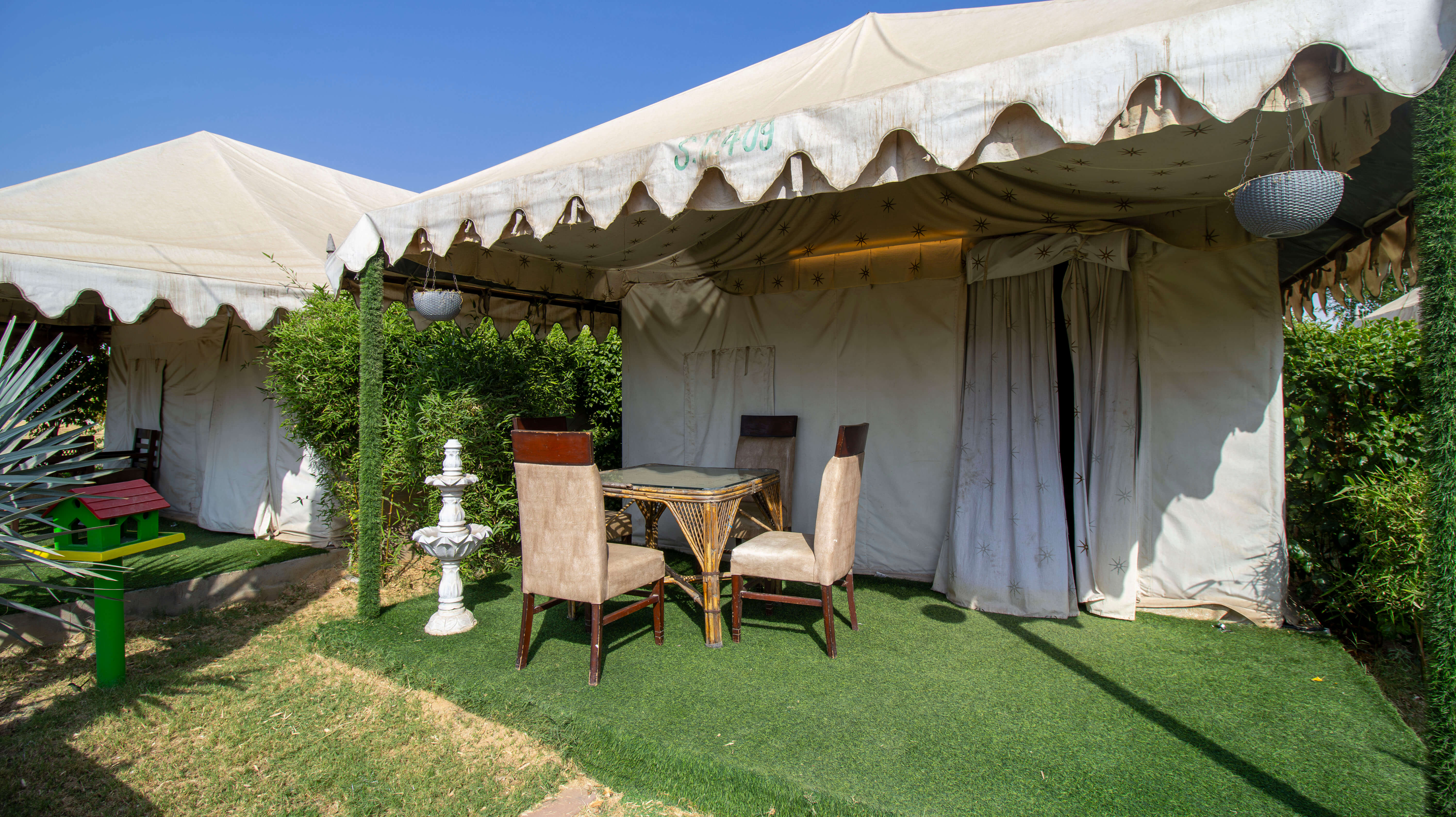 Elegance Resort event setup